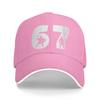 67 Viking Warrior Silhouette Number Baseball Cap Women Men Custom DIY Trucker Hat Summer Casual Running Hippie Baseball Caps