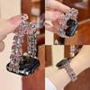 Butterfly Diamond Elastic Strap for Apple 11th Gen iWatch 10987E, Huawei GT6, Xiaomi 9 Pro