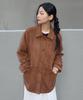 MARIE CLAIRE Suede Half Jacket (Magajk07Mbr)