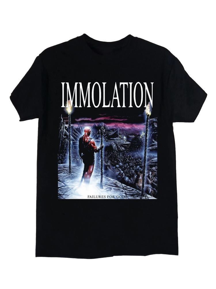 Immolation Failures Gods Black Unisex T-Shirt