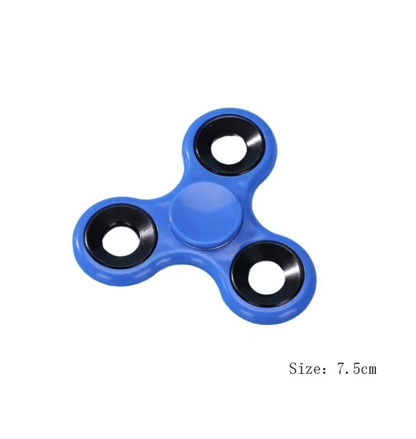 2pcs Hand Spinner Desk Focus Fingertip Gyro Toy Finger Spinner Stress Relief Autism ADHD Sensory Gift Adult Kids Funny Toys