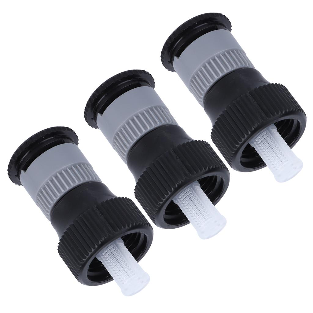 3pcs 360 Degrees  Rotating Buried Spray Nozzle G1 2 Female Thread Adjustable Watering Sprinkler for Lawn Yard Garden