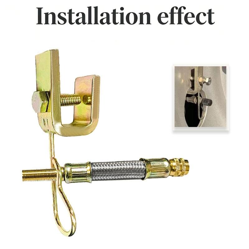 Hex Screw Holder for Flexible Valves Extensions Single Clip Extension Holder Mount Bracket Lorry Truck Twin Wheel Clamp