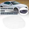 White Right Side Wind Rear View Mirror Cover Cap For 2008-2015 INFINITI G37 G25