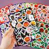 Halloween Stickers 8 Pieces 160 Laser Flash Holiday Decoration Vinyl Vinyl Stickers Halloween Stickers