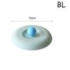 Cup Cover Non-Toxic Silicone Round Universal Water Cup Lid Anti-Dust Coffee Mug Sealed Cap With Spoon Holder Heat-Resistant Lid