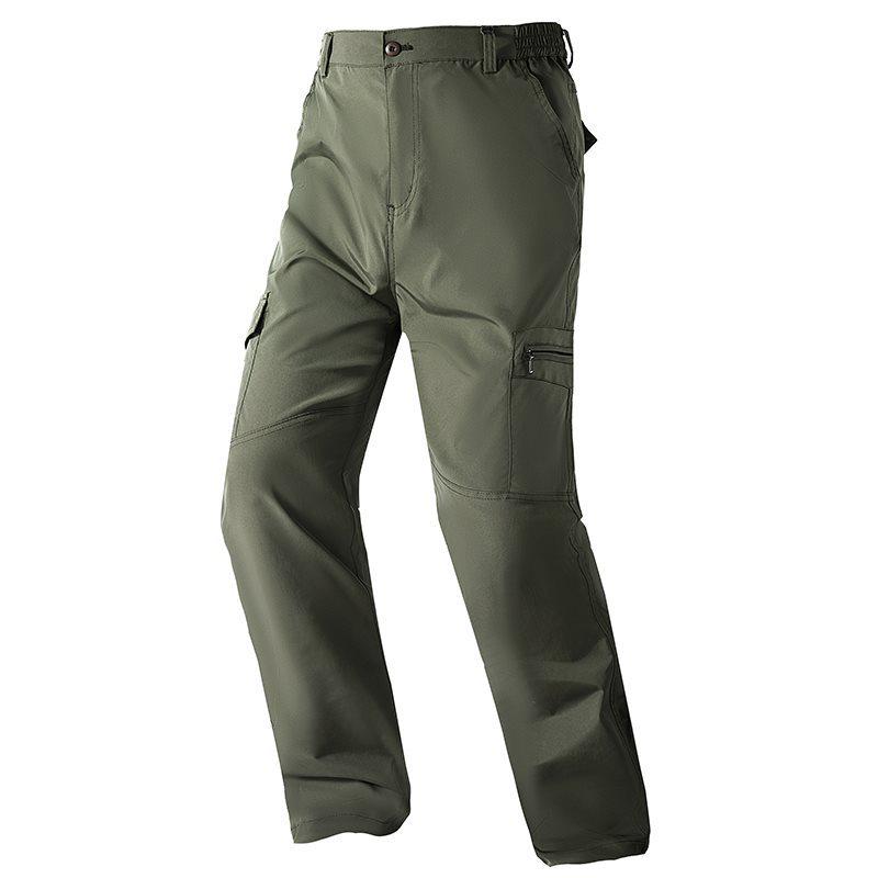 

Men s Waterproof Quick-Dry Outdoor Multi-Pocket Casual Pants - European Size, Loose Fit, Large Size Workwear 3XL
