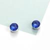 E1446 Magnet Rhinestone Magnet Ear Clip, Unisex Round Earrings Earclip