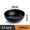 Fruit Salad Fast Food Tableware Japanese Style Plastics Noodles Bowl Household Ramen Bowl Soup Bowl