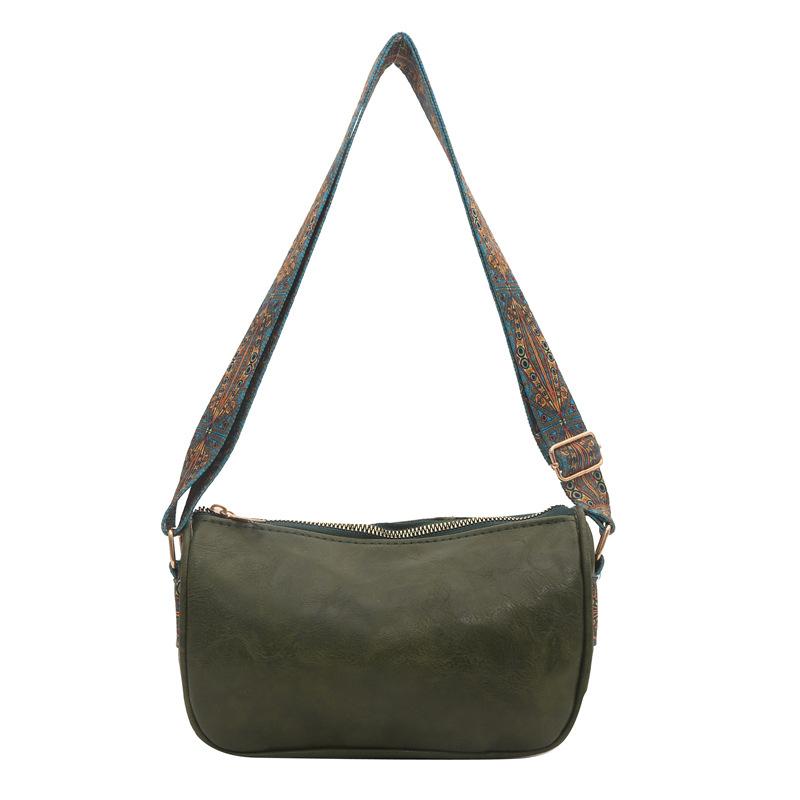 Women'S Bag Fashion Small Square Bag Niche Versatile Shoulder Bag Simple Solid Color Messenger Bag