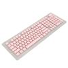 Keyboard Keycaps 130 Keys ABS Two Color Injection Molding OEM Height Ergonomic DIY Mechanical Keyboard Keycap Pink