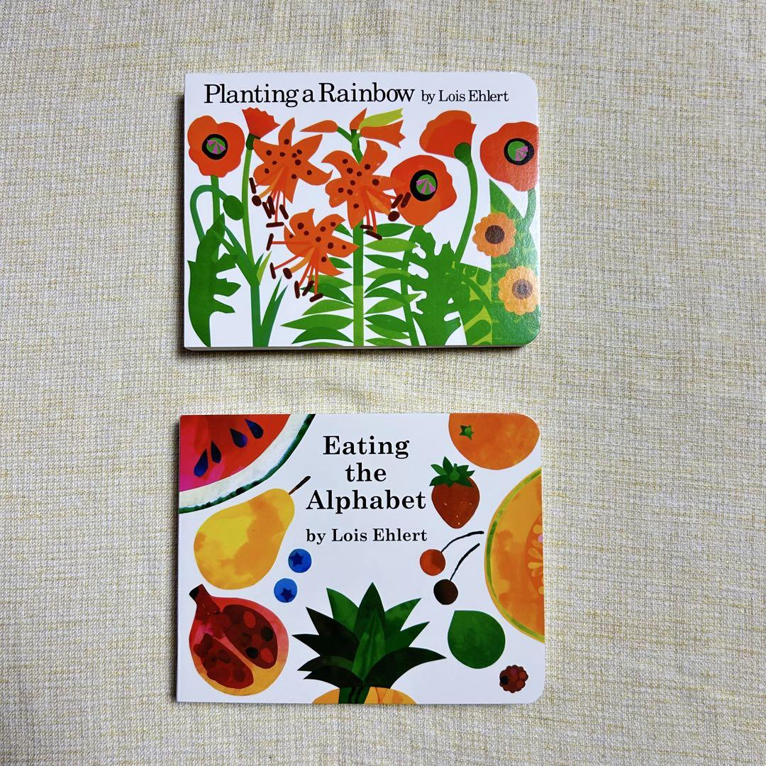 

[Б/У] 2 картонные книги Лоис Элерт