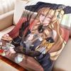 Game Genshin Impact Navia Caspar Flannel Blanket Cover Warmth Soft Anime Blanket Multifunctional Decor Home Universal Blankets