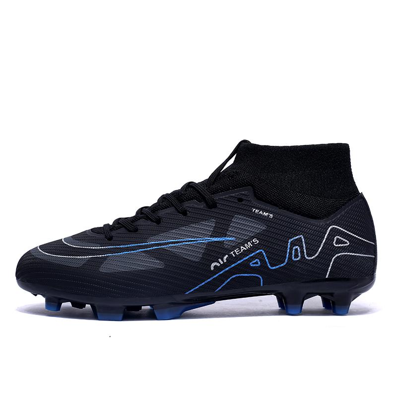 Scarpe da Calcio per Ragazzi Ultraleggere Alta Qualità Professionali Veloci Studenti Scarpe da Allenamento Sportivo FG/TF Antiscivolo Tacchetti da Calcio Unisex