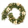 Christmas Tree Vine Wreath Door Hanger - 180/270CM Artificial Ornament for Holiday Decoration