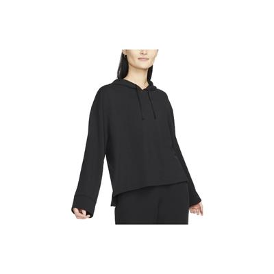Moletom Curto de Cor Sólida Feminino tops Preto DM7034-010