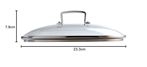 Le Creuset TNS Frying Pan Glass Lid, 22cm [Official Product in Japan]