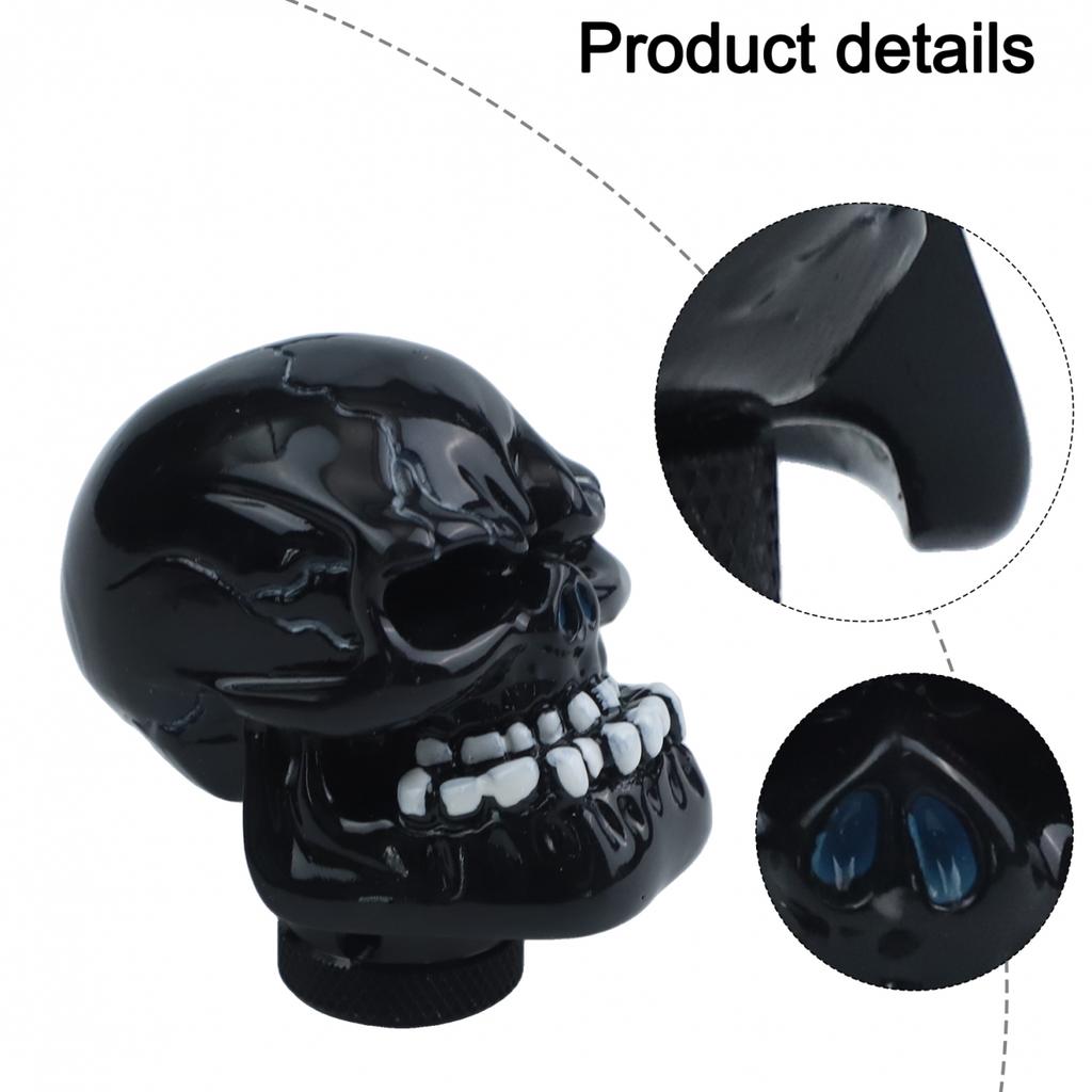 Cute and Stylish Car Skull Gear Shift Knob Fits For Most Cars Easily