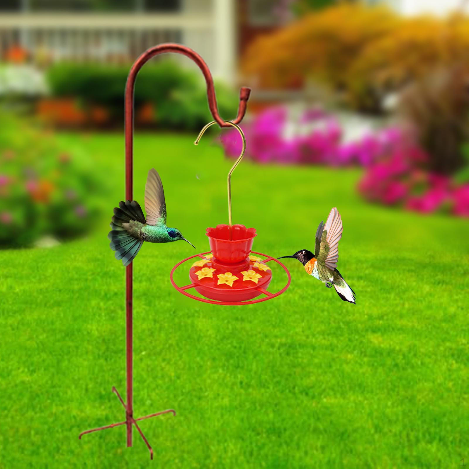 

Feeding Ports, Easy to Clean, Convenient Effective Garden Decor for Outside Park Home Gardeners