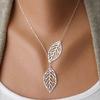 Ketting Prachtig Slijtvast Dames Meerlaags Blad Hart Hanger Ketting voor Feest