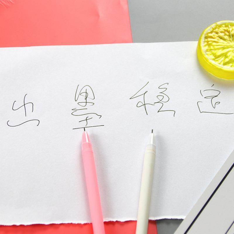Gel Pen Kawaii Feather Pendant Neutral Pens for School Gift Writing Office Supplies Stationery Novelty Item Stationery Items
