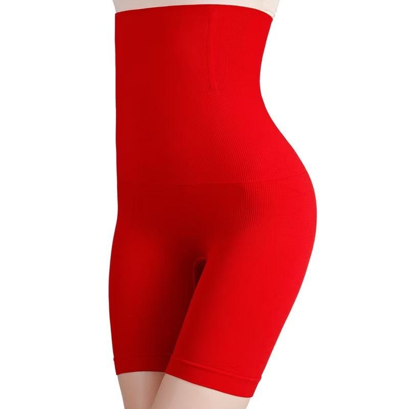 Postpartum high waist flat corner belly pants corset hip lift body sculpting pants plus size underwear