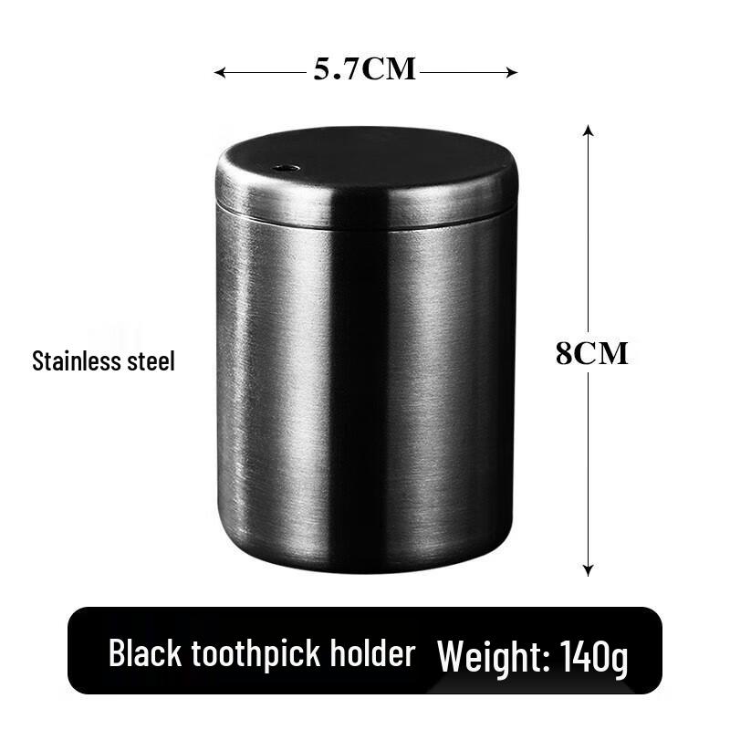 Creative Stainless Steel Toothpick Holder