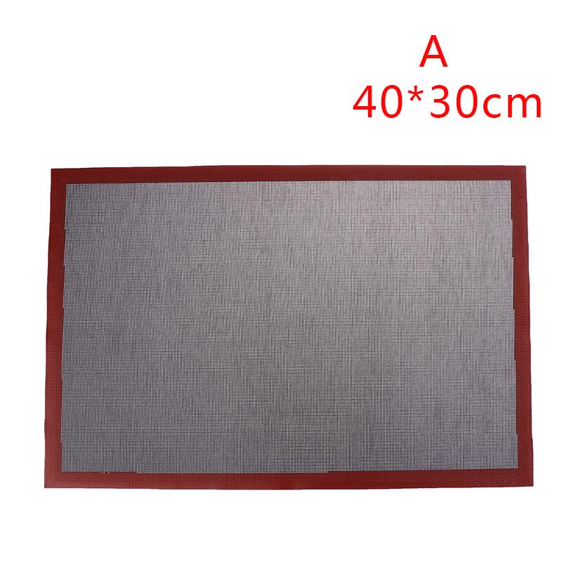 1Pc Non-Stick Silicone Baking Mat Sheet Oven Liner Resuable Cake Mat Tool