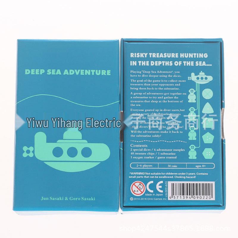 English Edition Board Game: Deep Sea Adventure Board Game Cards
