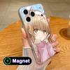 Angel Mahiru Shina Phone Case for iPhone 17 16 15 14 13 12 11 Air Pro Max Plus Mini Soft TPU Clear Magsafe Cover