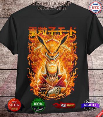 Naruto Shirt Shippuden Baryon Kyubi Kurama Anime Unisex T-Shirt Alle Größen