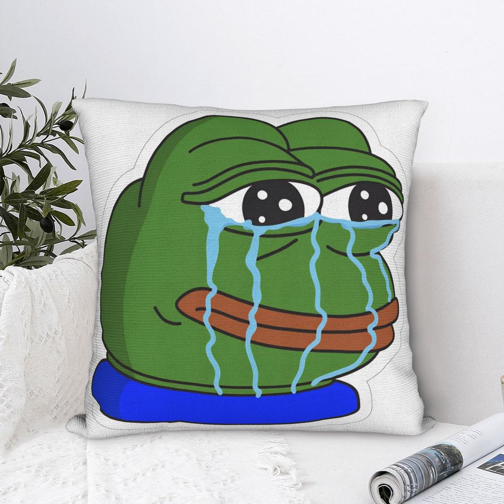 Pepe the Frog Pillowcases Fashion Pillow Case For Sofa Car Home Decor Comfy Pillow Cover