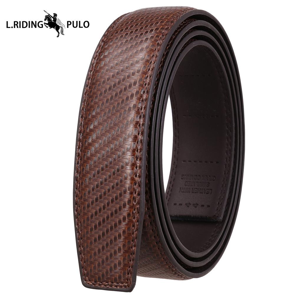 Buckle-free Men's Automatic Men's Belt 3.5 Wide Automatic Belt Commuter Belt Can Be DIY