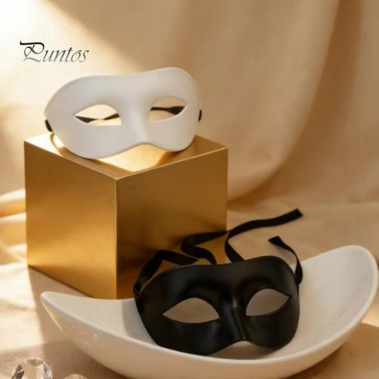 Adjustable Unisex Masquerade Prop Masque for Men Women, Venetian Party Half Face Versatile Event Costume Mardi Gras, Ball Proms, Halloween Vintage