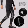 ROCKBROS Beinstulpen für Herren, Sport-Beinlinge, Geeignet für Temperaturen von 5-15°C, Kniewärmer, Wärme, Dehnbar, Rutschfest, Atmungsaktiv, für Radfahren