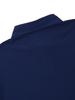 WIDEANGLE To Light Air Sucker Polo Shirt M_Dark Blue