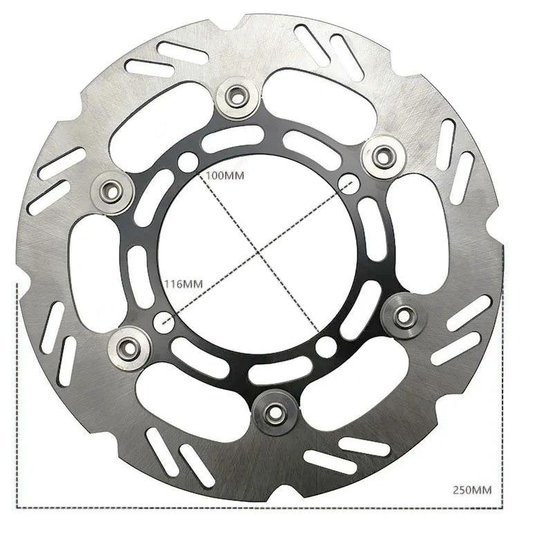 Motorcycle Front Brake Disc Rotor For Kawasaki KDX125 KDX200 SR Tracker KDX220 KDX250 KLX250 KDX 125 200 KLX 250 Brake Discs