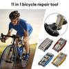Multifunction 11 In 1 Bicycle Repair Set Bike Tool Kit Wrench Screwdriver Chain Hex Spoke Mountain Cycling Tools Amagi