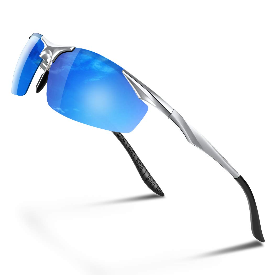 

Поляризованные Спортивные Поляризованные Ультралегкие UV400 UV Для [Glazata] Солнцезащитные очки, Очки, Металл, Защита, Вождение/Бейсбол/Велосипеды/Ночь