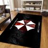 Resident Evil Style Crystal Velvet Rug, Soft Anti‑Slip Crystal Velvet Carpet for Living Room Bedroom Home Decor