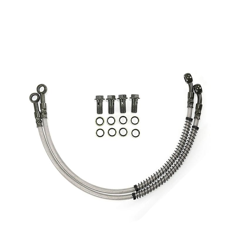 450mm Motorcycle Radiator Oil Hose Pipe M10 Screw Accessories Modified Dirt Pit Monkey Bike Atv Quad