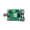 Base Board Designed for RPi Compute Module 4 Powerful Functions Small Size Body Expansion Board 20PIN GPIO Socket