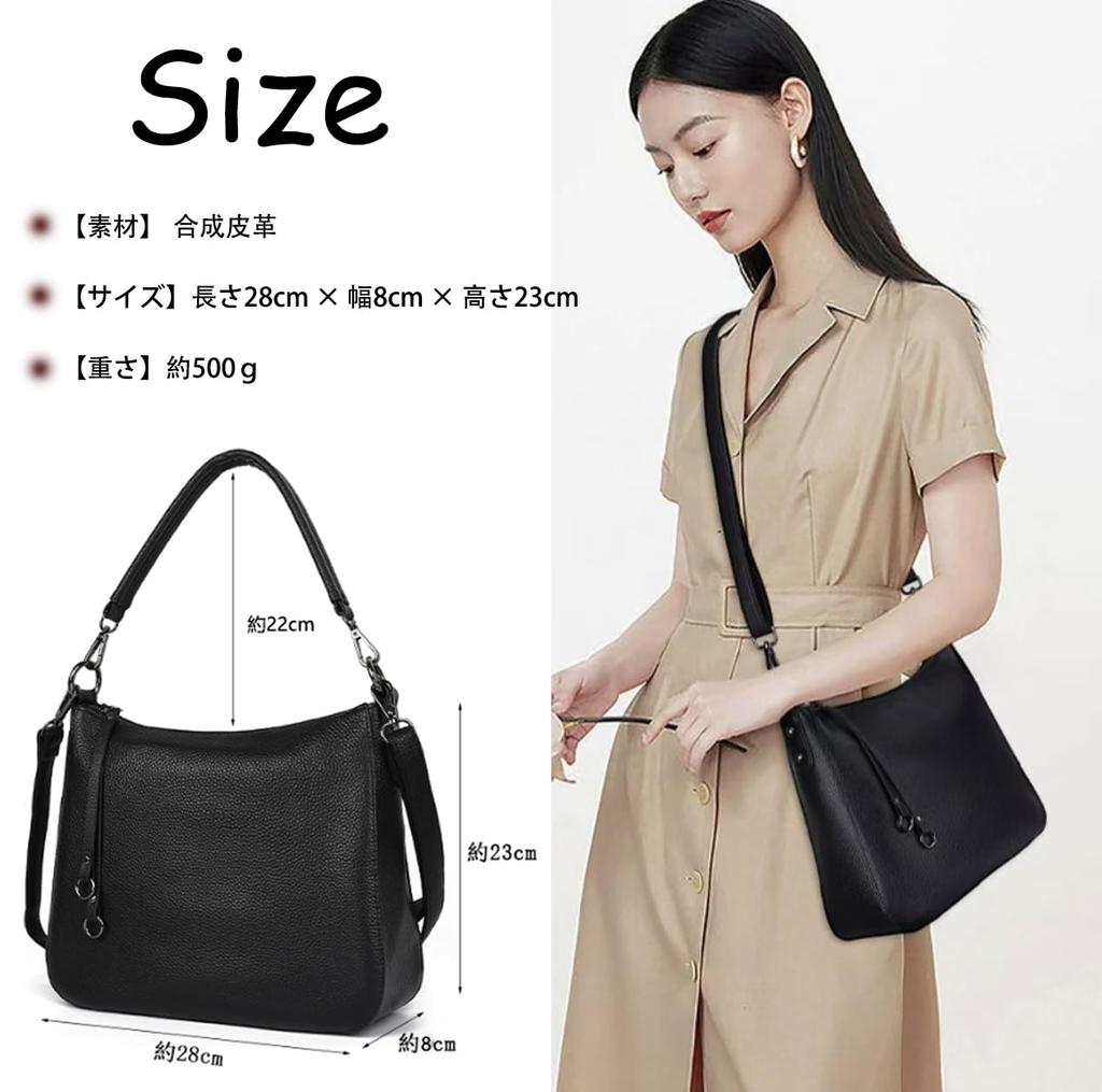 Shoulder bag for crossbody shoulder with zipper large popular for 004 [KMRHM] women, 2-way, bag, handbag, crossbody, bag, handbag, pocket,