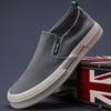 New Spring Mens Shoes Korean Versatile Trendy Casual Mens Canvas Shoes Design Low Top Flat Shoes