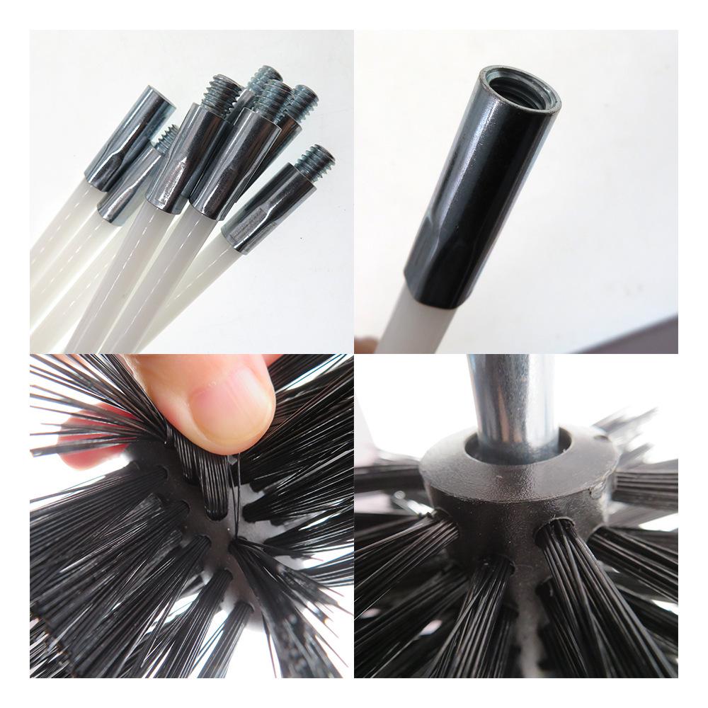 Chimney & Dryer Duct Cleaning Brush for Range Hoods