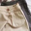 Spring Kids Harem Pants Solid Color Girls Loose Casual Pants Korean Version Thin Children Boys Trousers