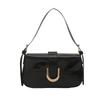 Street Style Pu Small Crossbody Bag With Zipper Closure For Daily Use