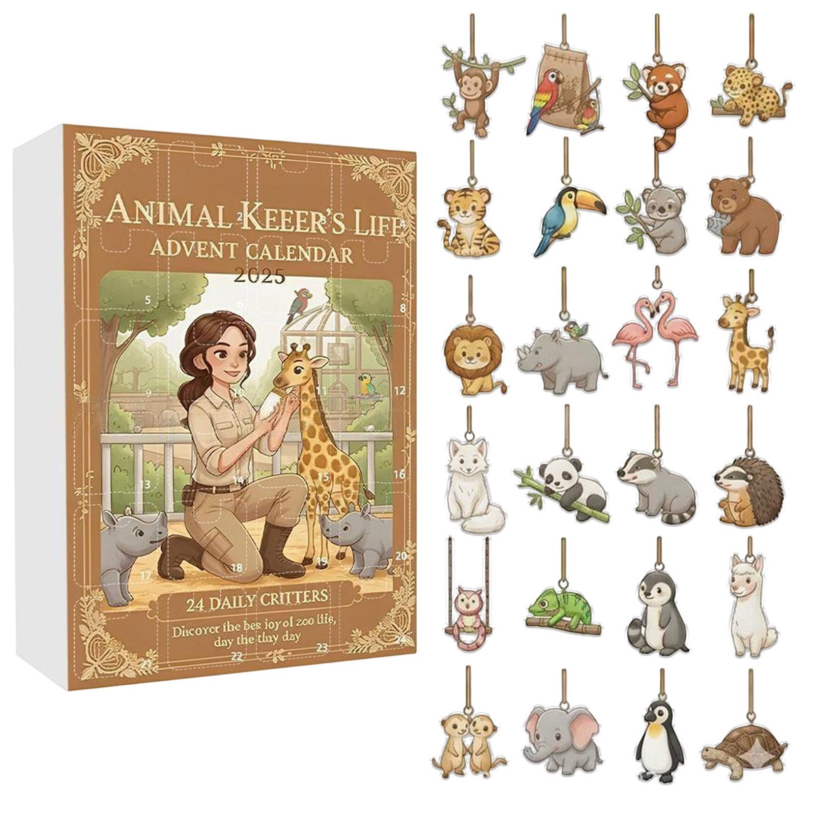 

2D Plane+airplane Box +24PC New York Fashion City Countdown Box Christmas Advent Calendar One Size