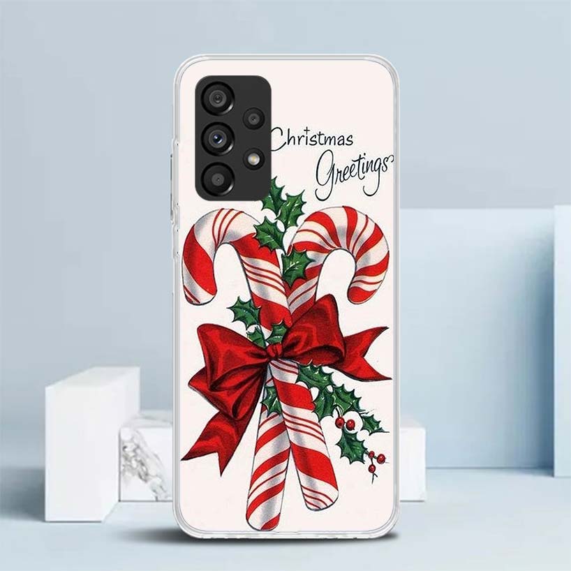Weihnachts-Weihnachtsmann-Geschenk für Samsung Galaxy A17 A37 A57 A16 A26 A36 A56 A15 A14 A55 Handyhülle A13 A53 A25 A35 A24 A34 A23