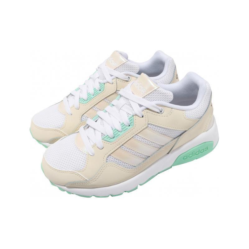 adidas Bieganie Lata 90. Kość Słoniowa Zielony Męskie Sneakersy Kremowo Białe FZ1715